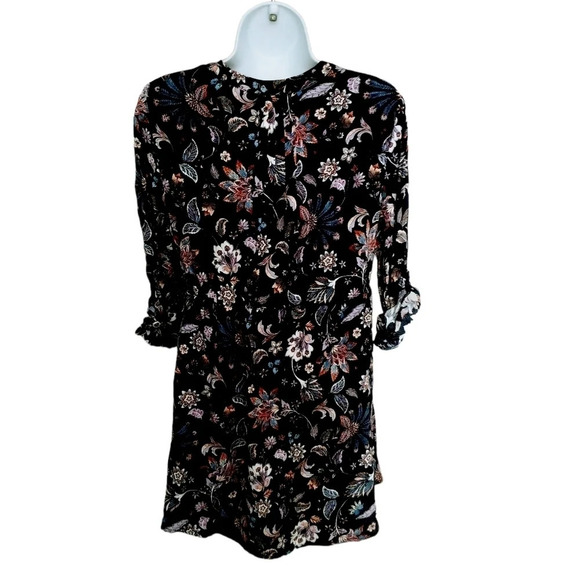 Hilary Radley Peasant Cottagecore Bohemian Blouse 3/4 Sleeves Floral S NWT - Picture 7 of 9